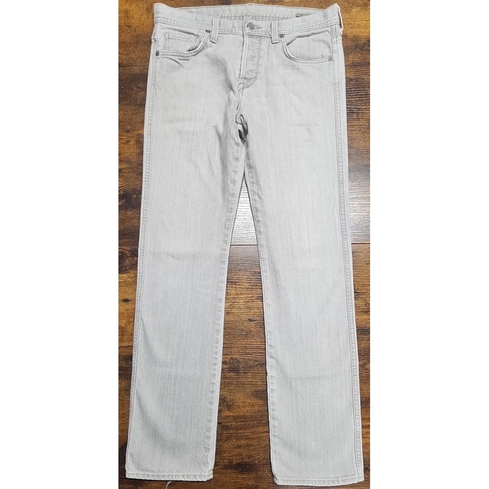 Classic Citizens of Humanity "Boho #111" Stretch Low-Waist Bootcut Jeans Gray